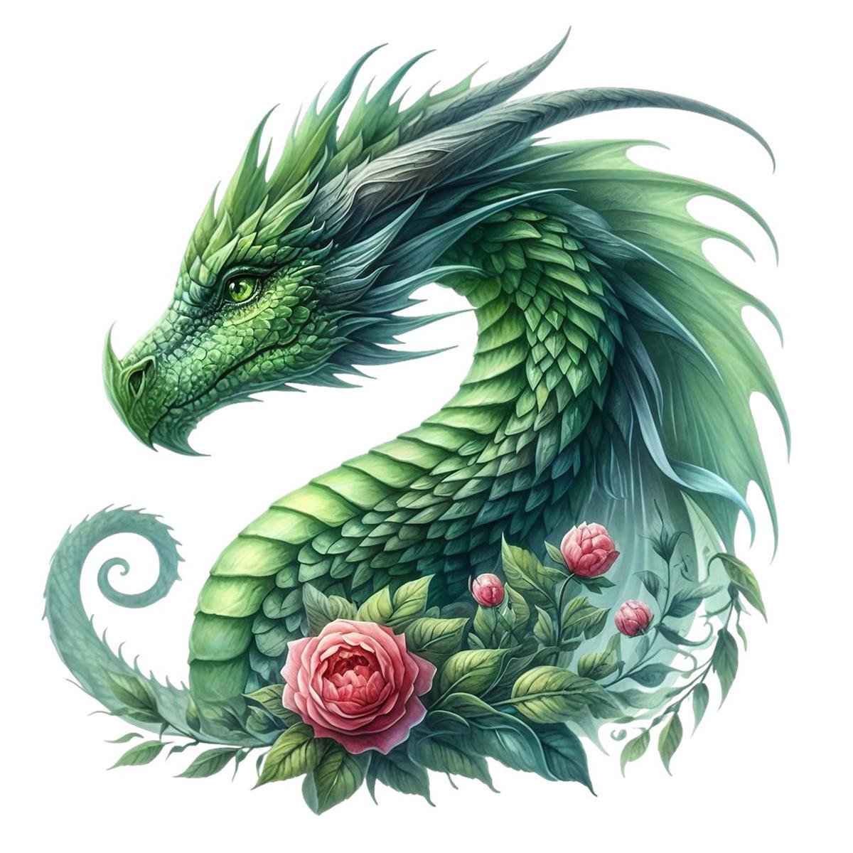 The Dragon Lair Dragon 28 Fabric Panel