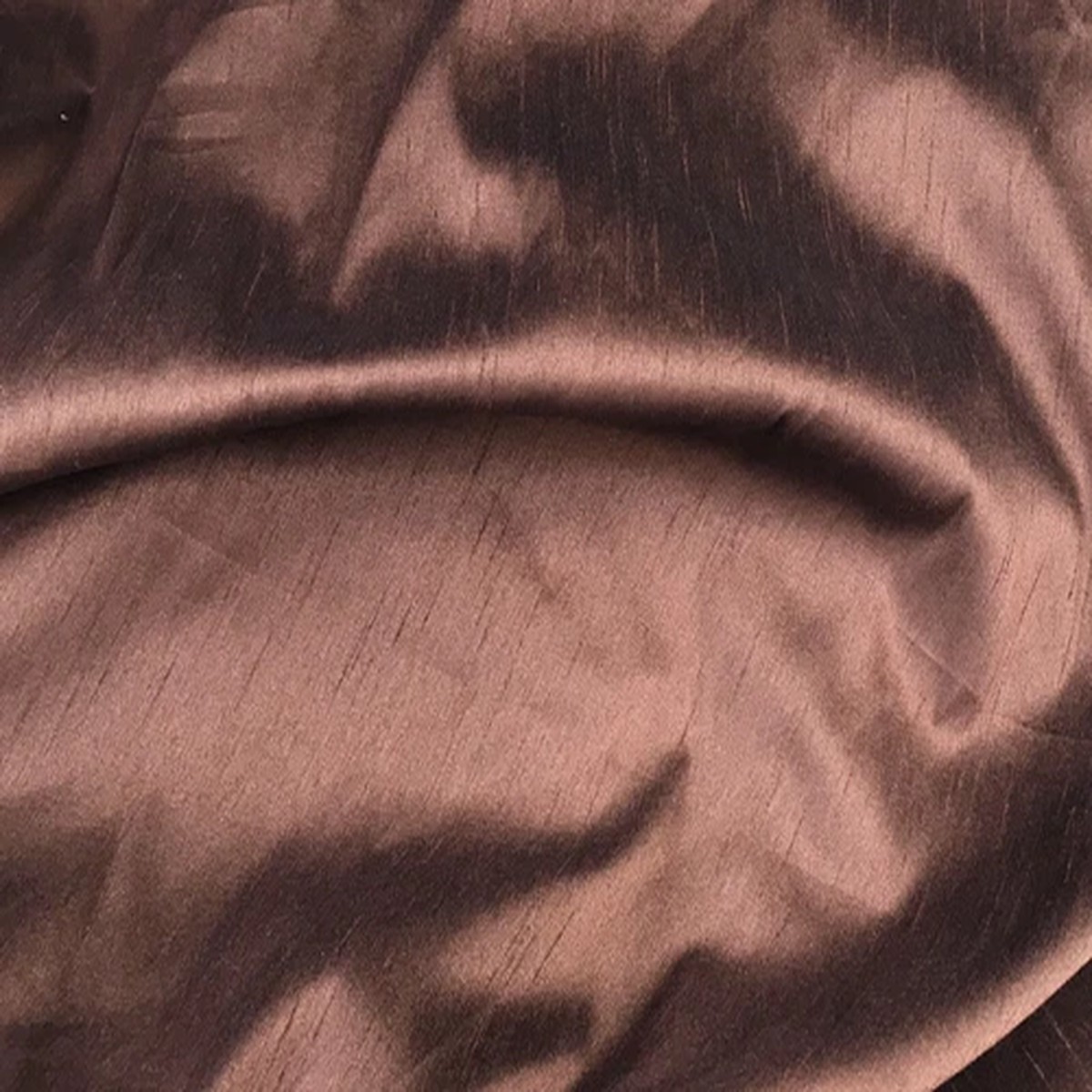 Brown Polyester Dupioni Fabric 60 Width Sold By The Yard