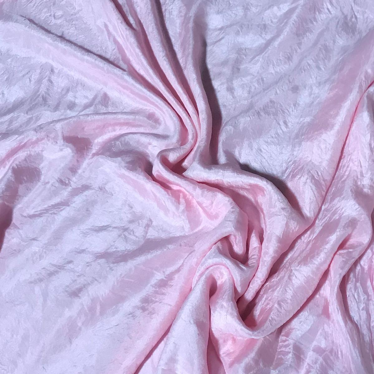 Ballerina Pink – Hand Dyed Silk Habotai – 1/4 Yard by 44″
