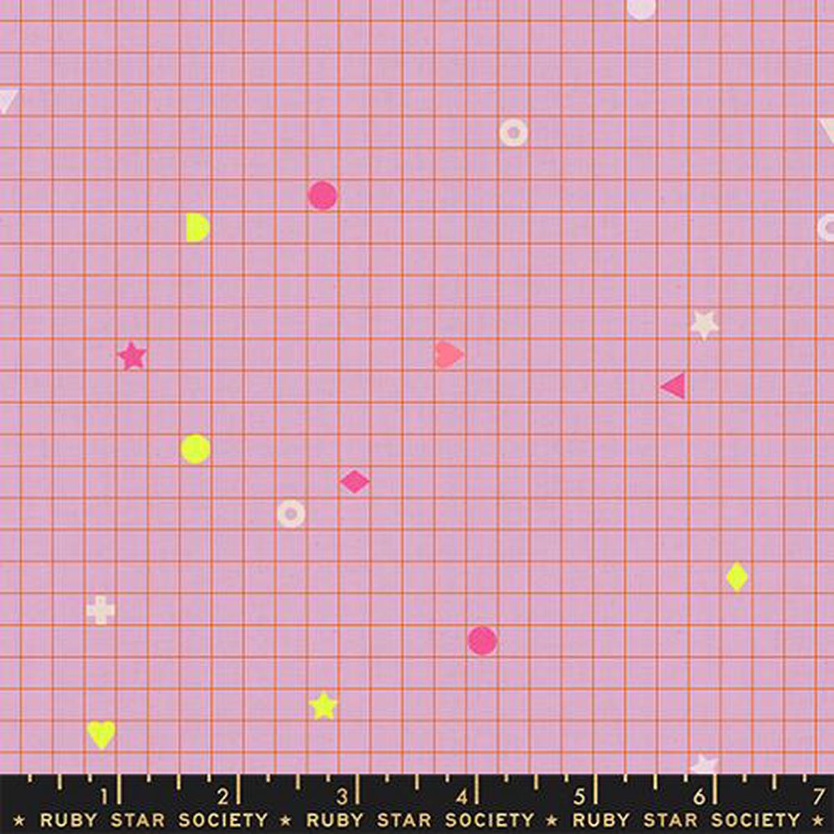 *Preorder* WISTERIA Power Grid, Linen/Cotton, Lofi Linens by Rashida Coleman Hale for Ruby Star