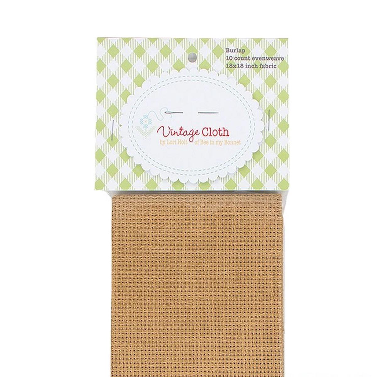 Zweigart Cross Stitch Fabric Vintage Cloth 10 Count Burlap