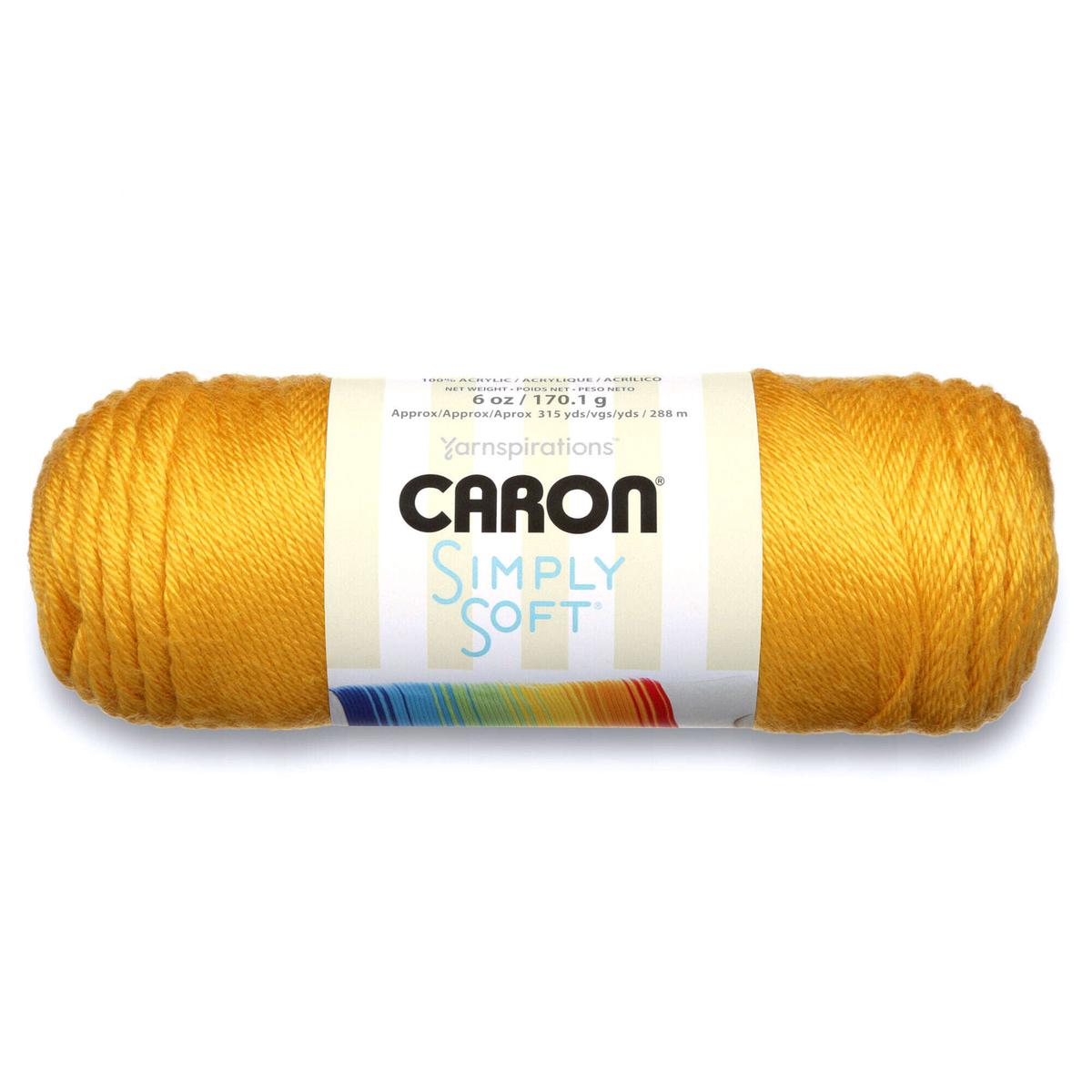 Caron Simply Soft Yarn - Gold