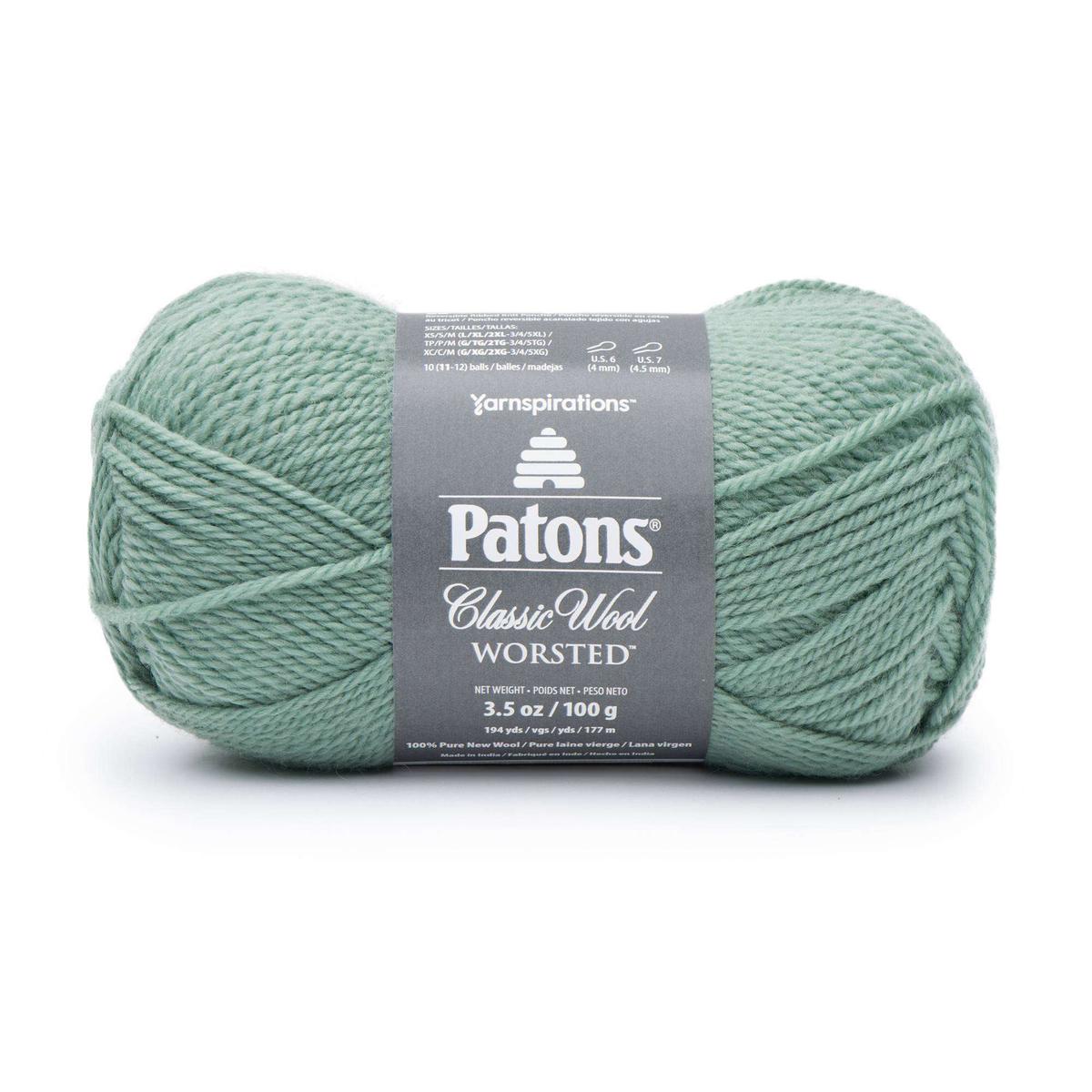 Patons Classic Wool Worsted Yarn - Basil