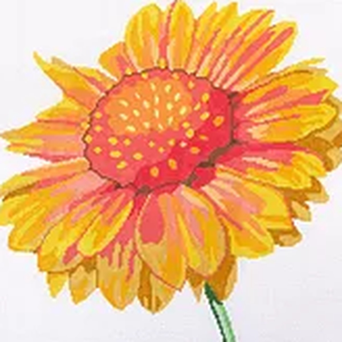 14" Simple Flowers - Blanket Flower