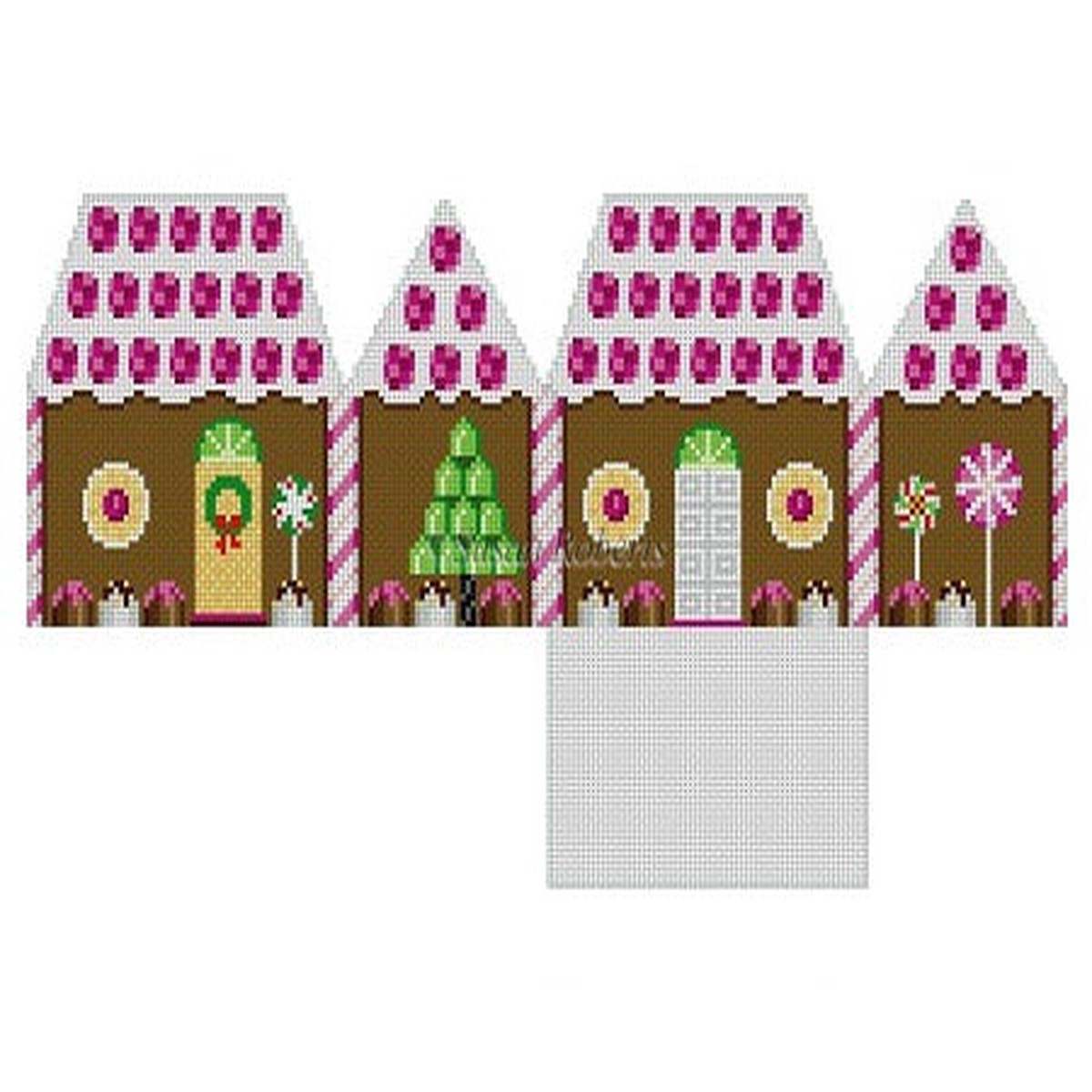 3D Raspberry & Chocolate Gingerbread House