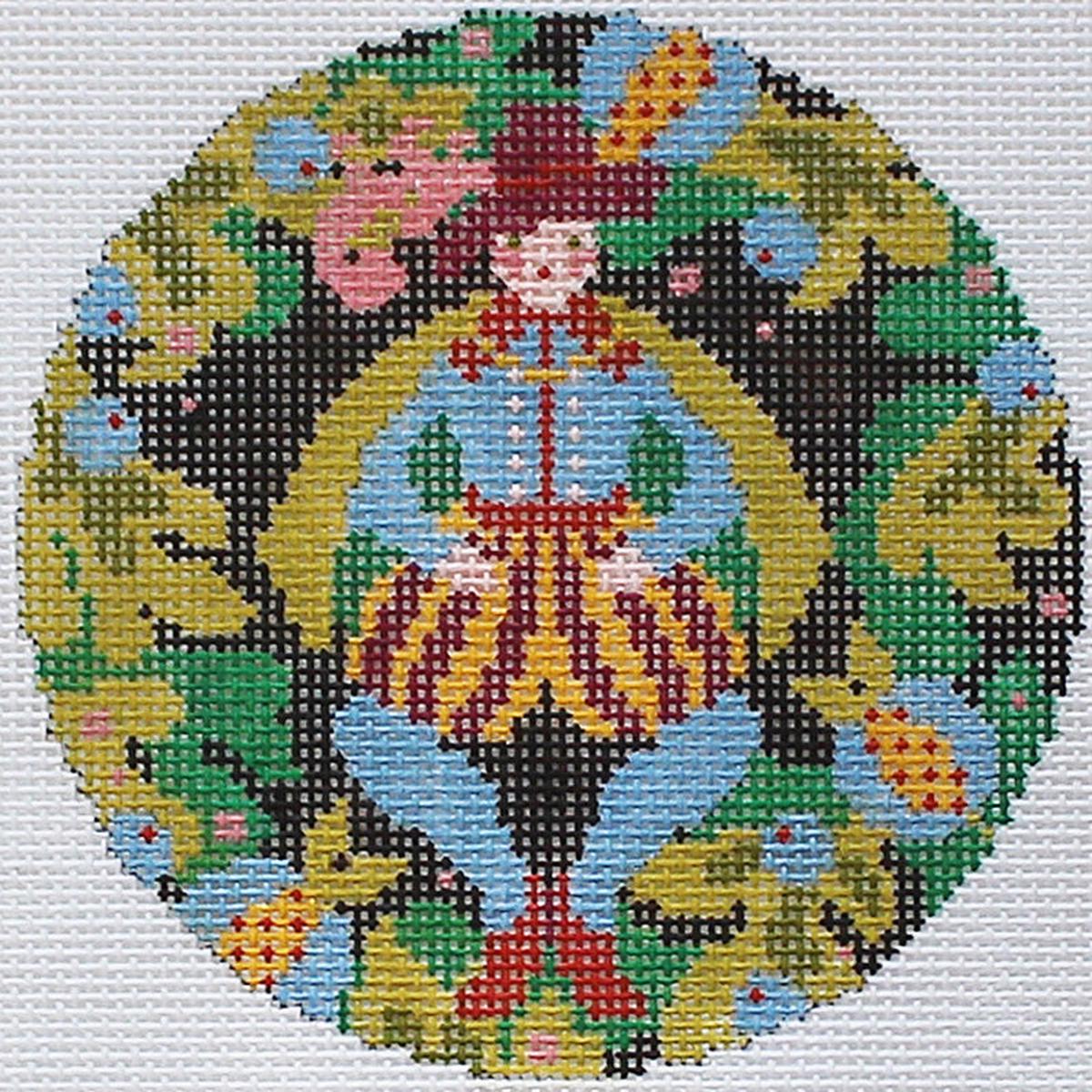 12 Days of Christmas by Abigail Cecile: 10 Leaping Lords Canvas