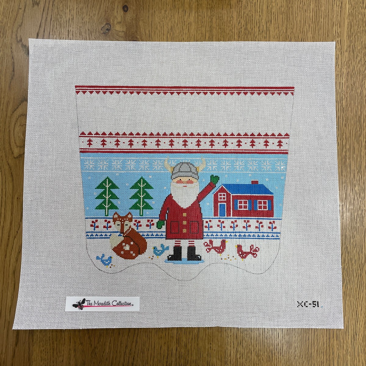 XC-51 Santa Sven Fluffy Fox Friend