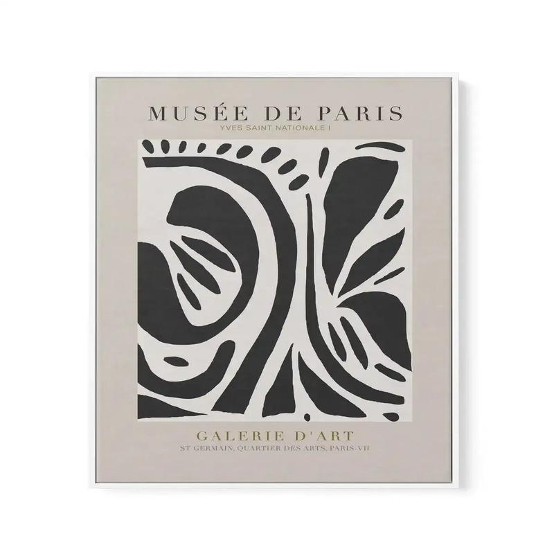 Yves Saint Nationale I | Framed Canvas Art Print