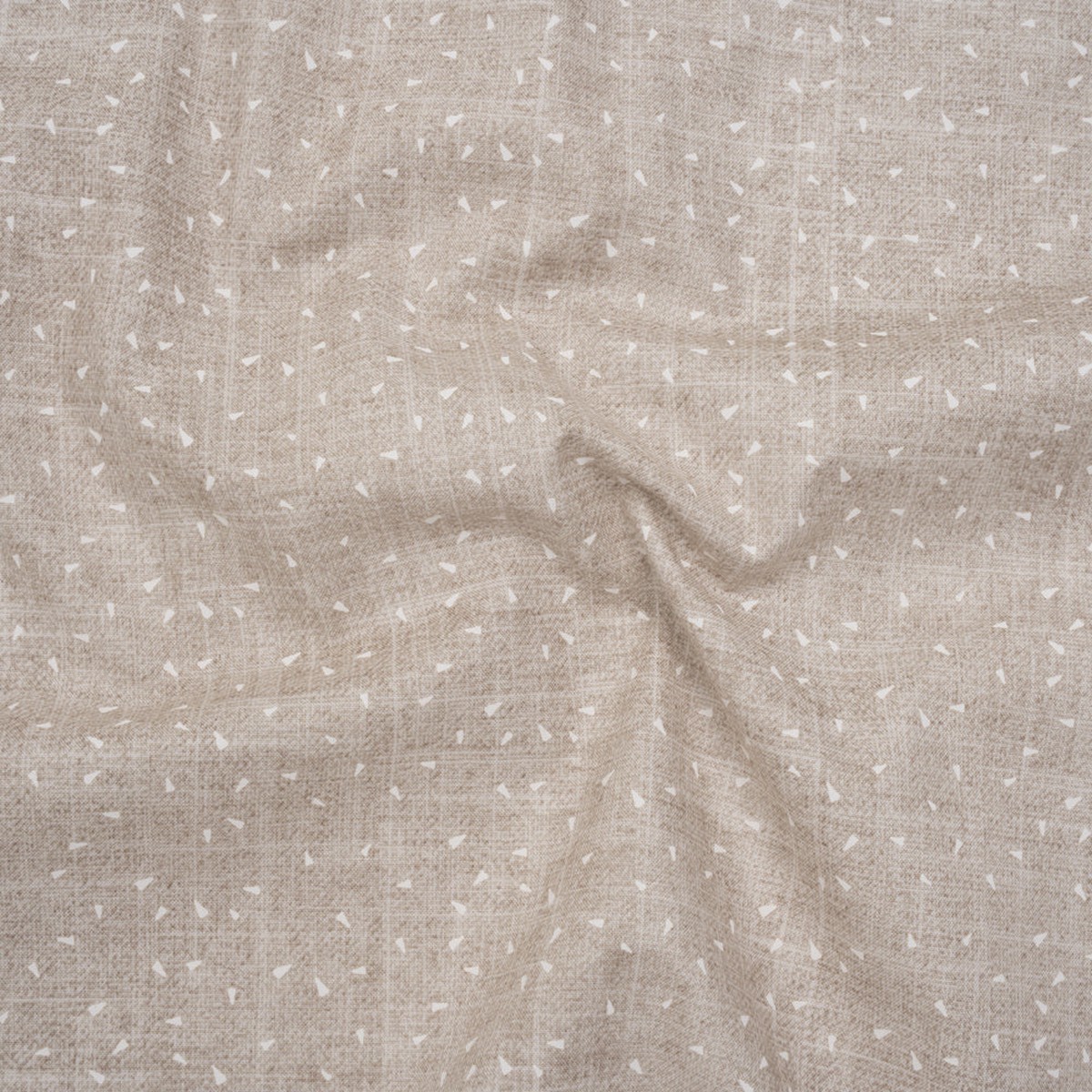 Printed Quilting Cotton by Ghazal Razavi for FIGO Studio - Linen Triangles and Texture - Stash Collection
