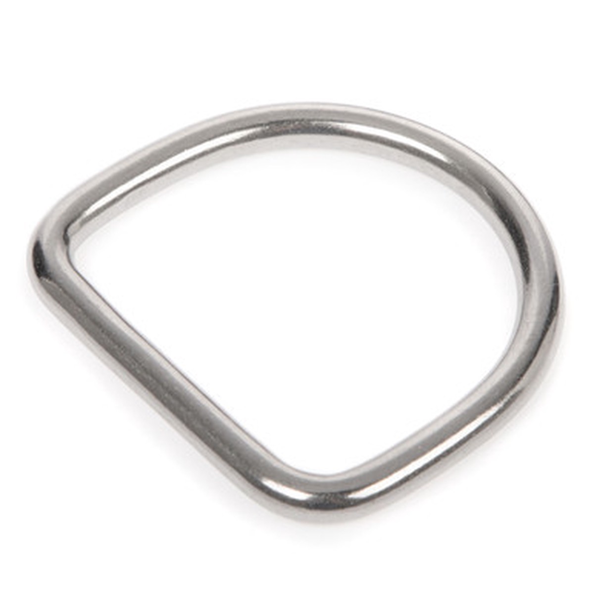 D-Ring Without Bar #0 - 1" Stainless Steel