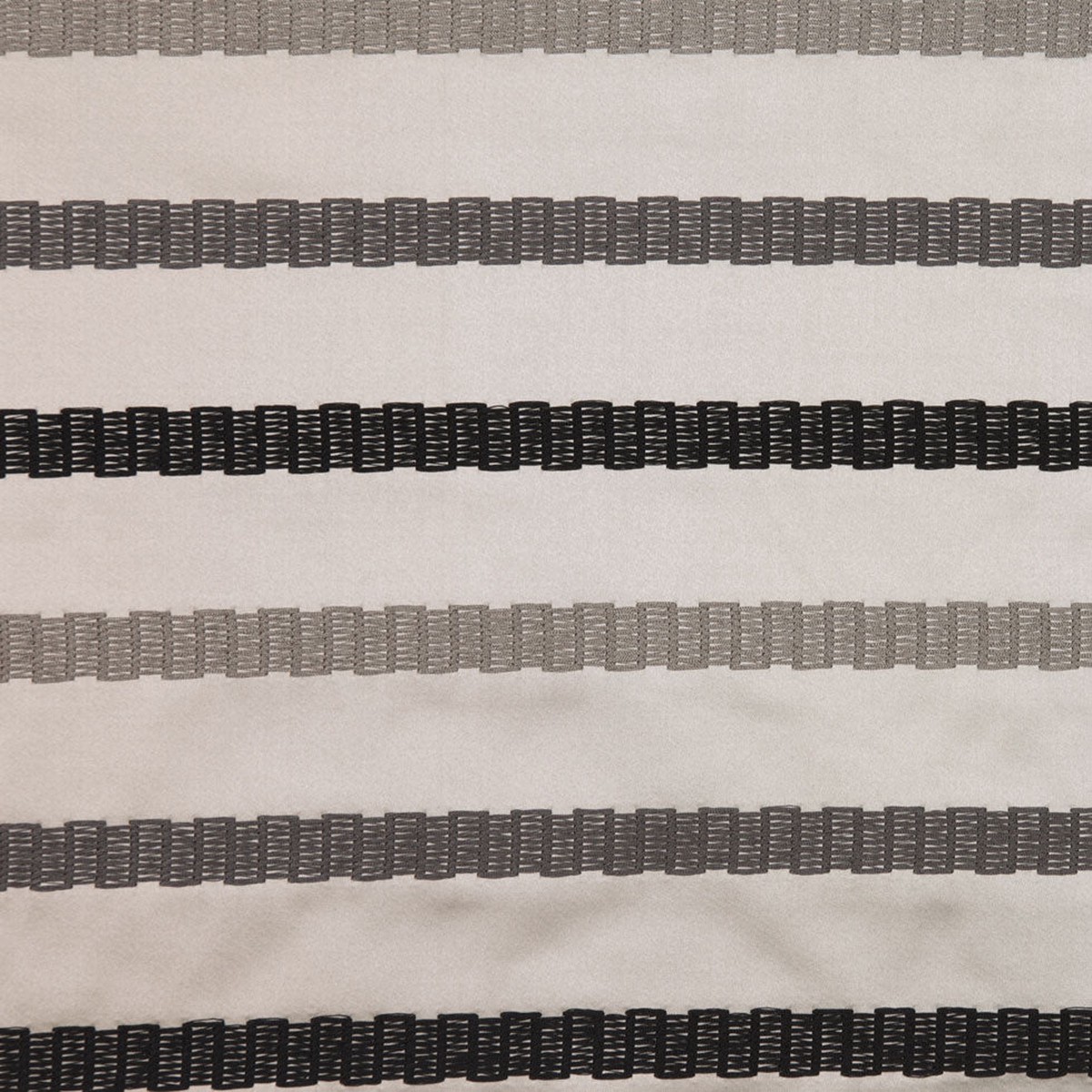 Gold/Black/Gray Stripes Embroidery Stripe
