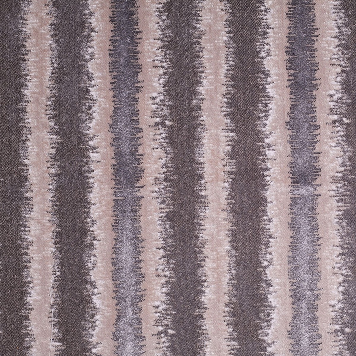 Platinum and Oxford Tan Polyester-Viscose Cut-Out Velvet
