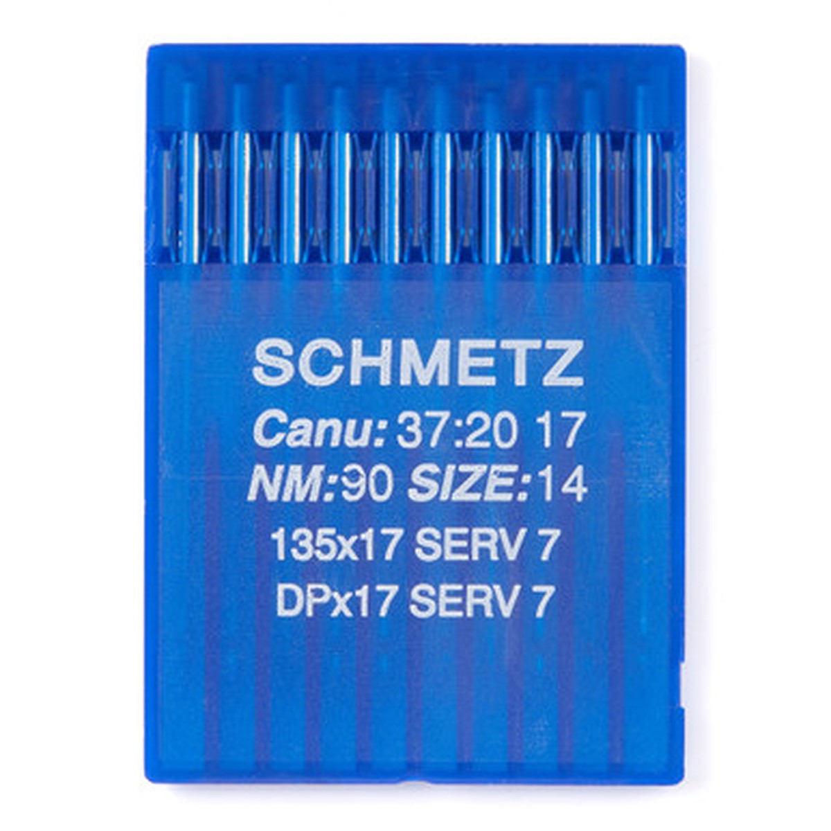 Schmetz #14 Sewing Machine Needles 135x17 Serv7 Round/Sharp Point (10 pack)
