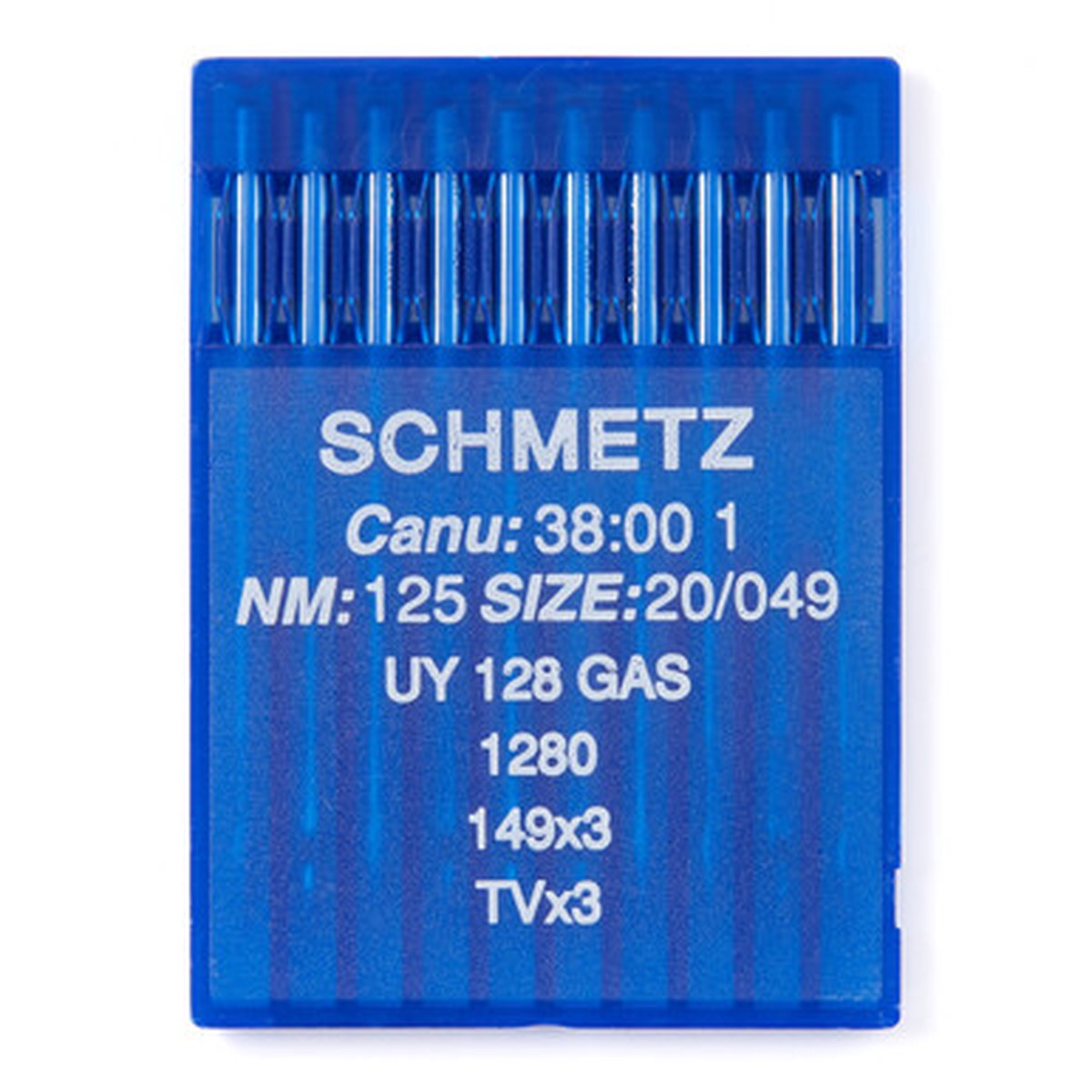 Schmetz #20 Sewing Machine Needles UY 128 GAS Round/Sharp Point (10 pack)