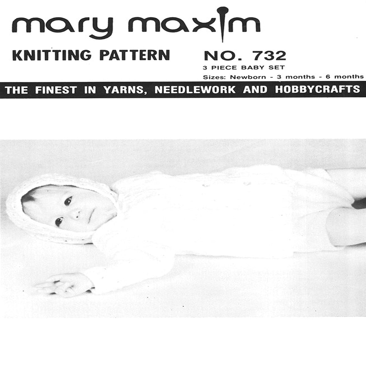 3 Piece Baby Set Pattern