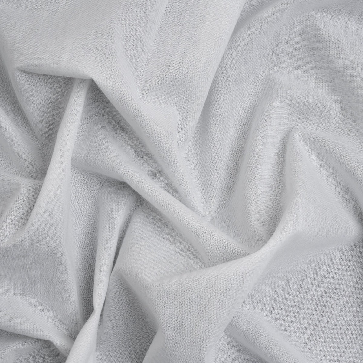 Woven Fusible Cotton Interlining, Single Sided by Helmut Lang - White