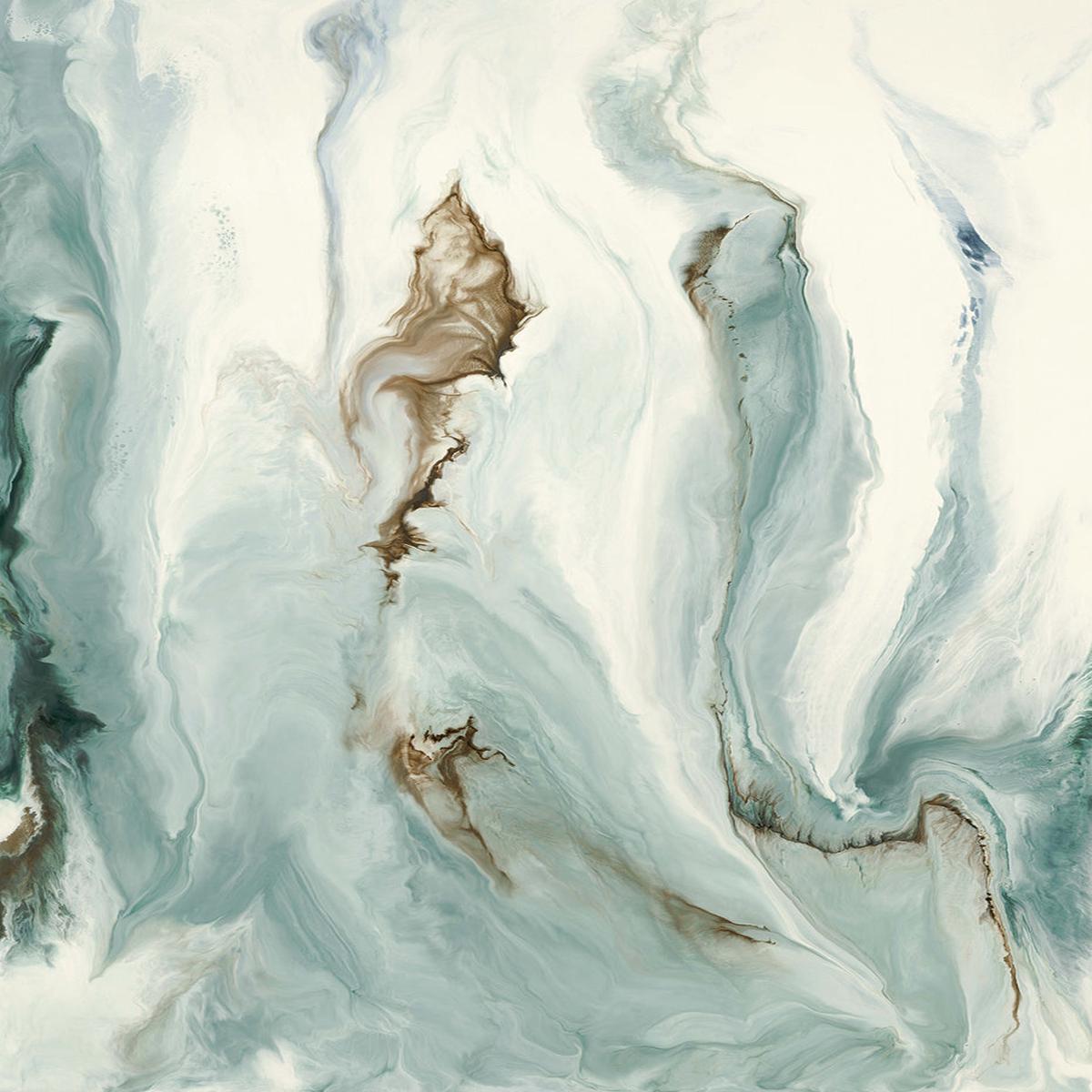 Abstract Silver and Gold