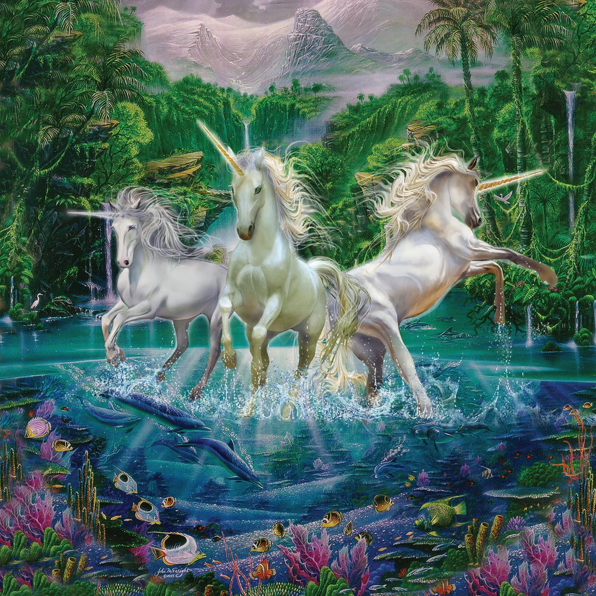 3 Unicorns in Eden