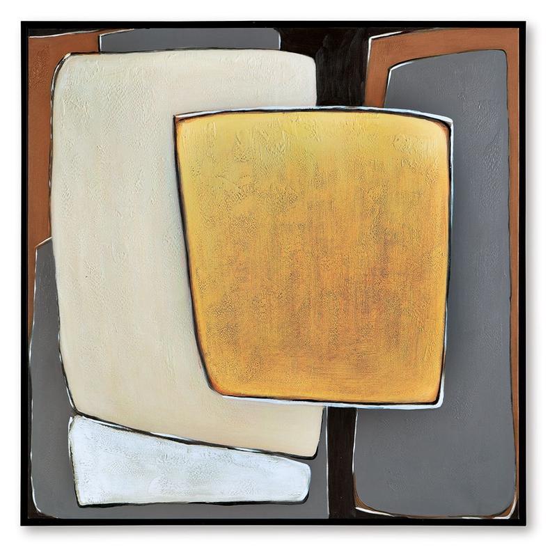 Actman - Wall Art - Cream / Brown / Gray
