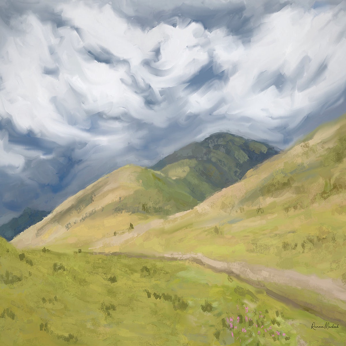 Afternoon Thunderclouds III