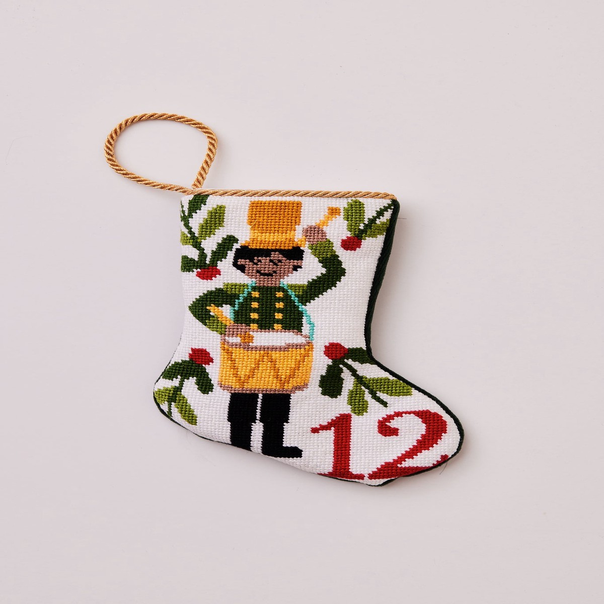 12 Drummers Drumming – Ornament Sized Stocking